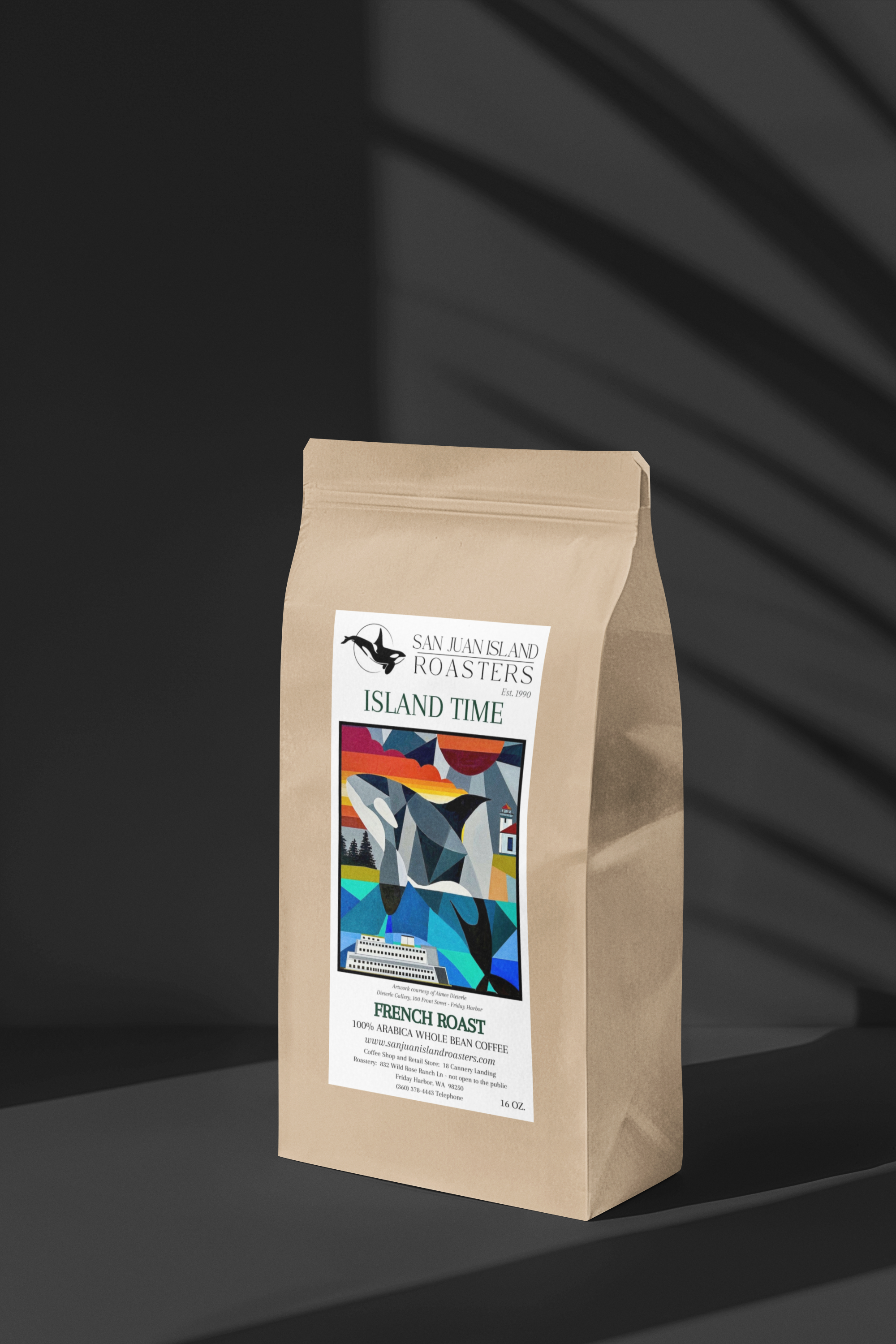 Island Time French Roast | San Juan Island Roasters
